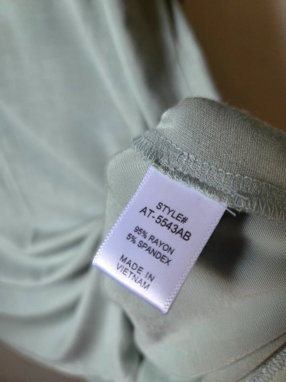 NEVER WORN ZENANA BABY BLUE SUPER SOFT V NECK LONG SLEEVE TEE SIZE XL - Picture 12 of 14